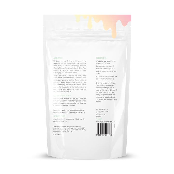 Ashy Bines Bye Bye Bloat Beau-Tea-Ful 50 Tea Bags