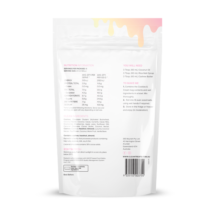 Ashy Bines Cookies and Cream Treats 260g