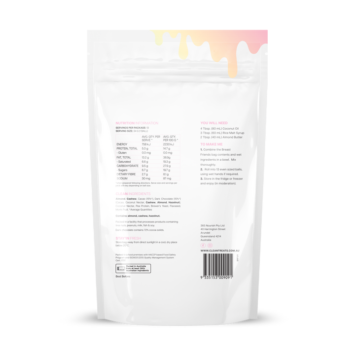 Ashy Bines Double Choc Breast Friends Treats 260g