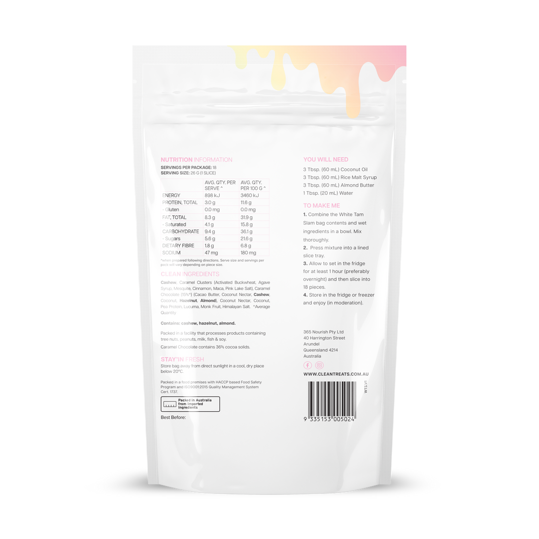 Ashy Bines White Tam Slam Treats 260g