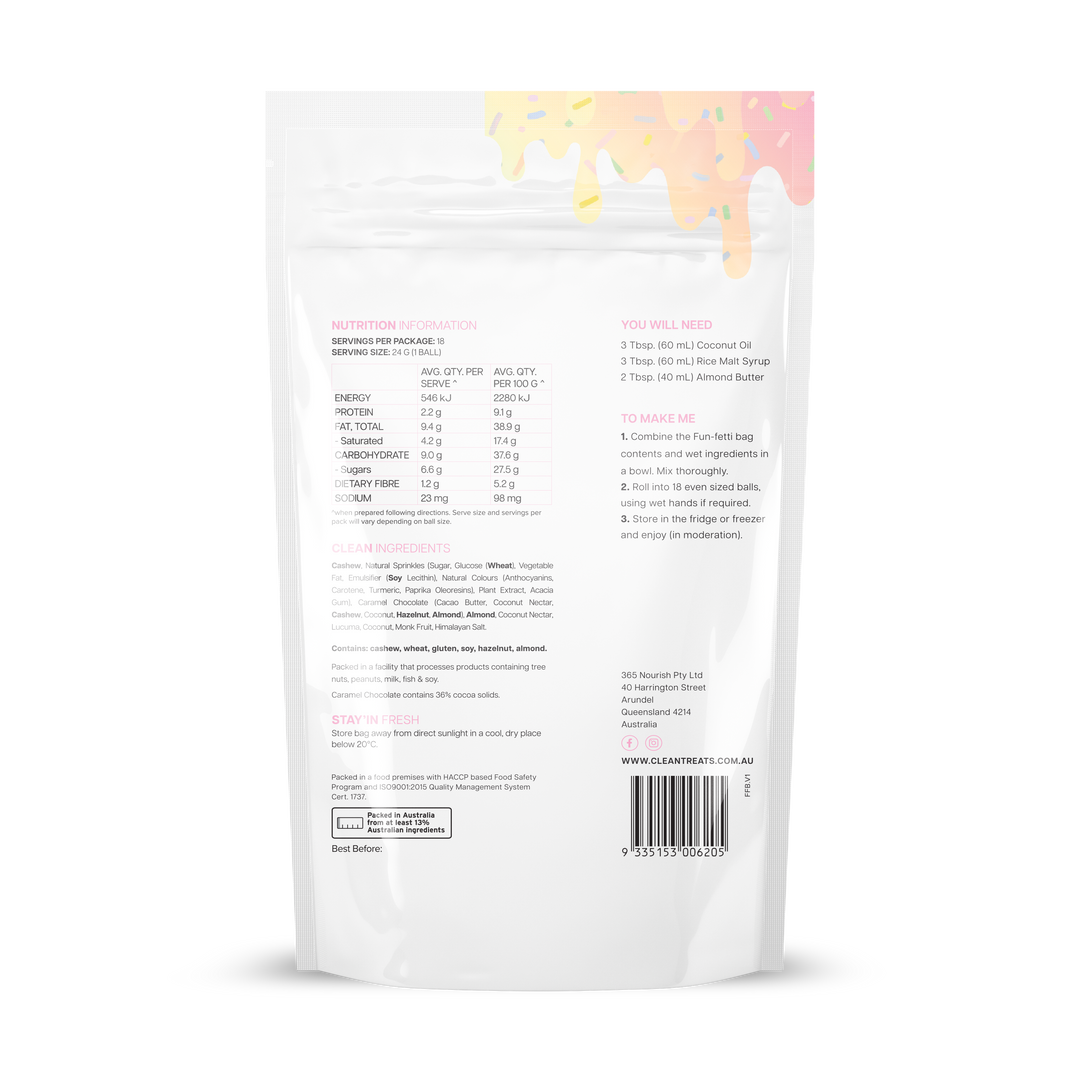 Ashy Bines Treat Yo'Self Fun-Fetti 260g