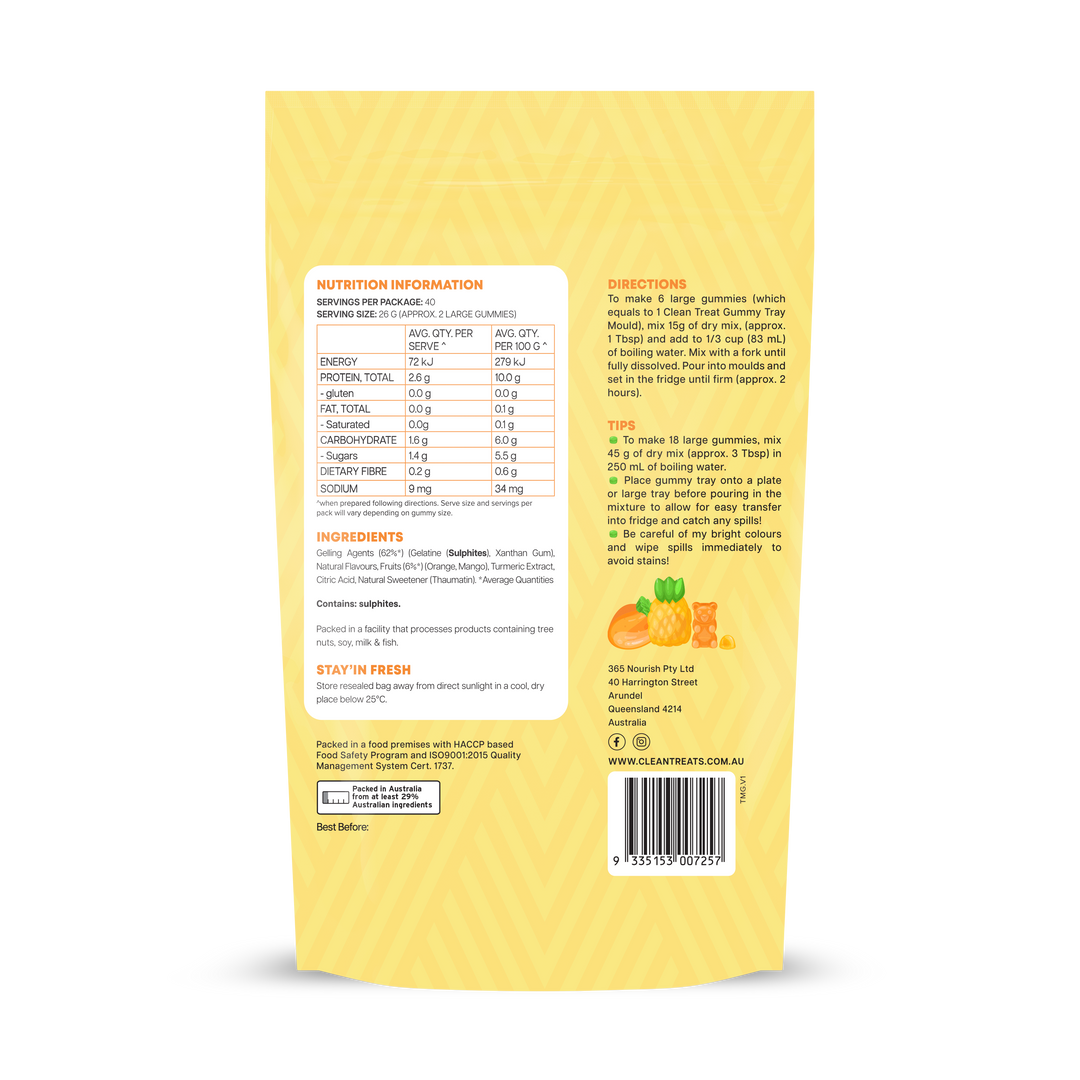 Treat Yo’Self Gummies Tropical Mango 200g
