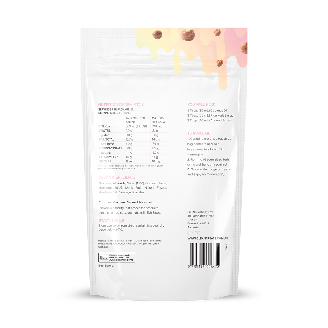 Ashy Bines Treat Yo'Self Choc Hazelnut 260g