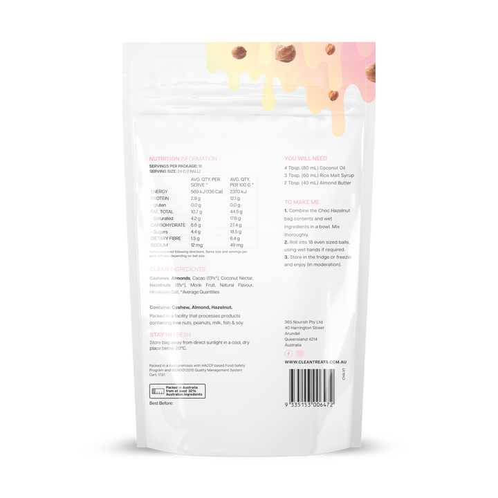 Ashy Bines Treat Yo'Self Choc Hazelnut 260g